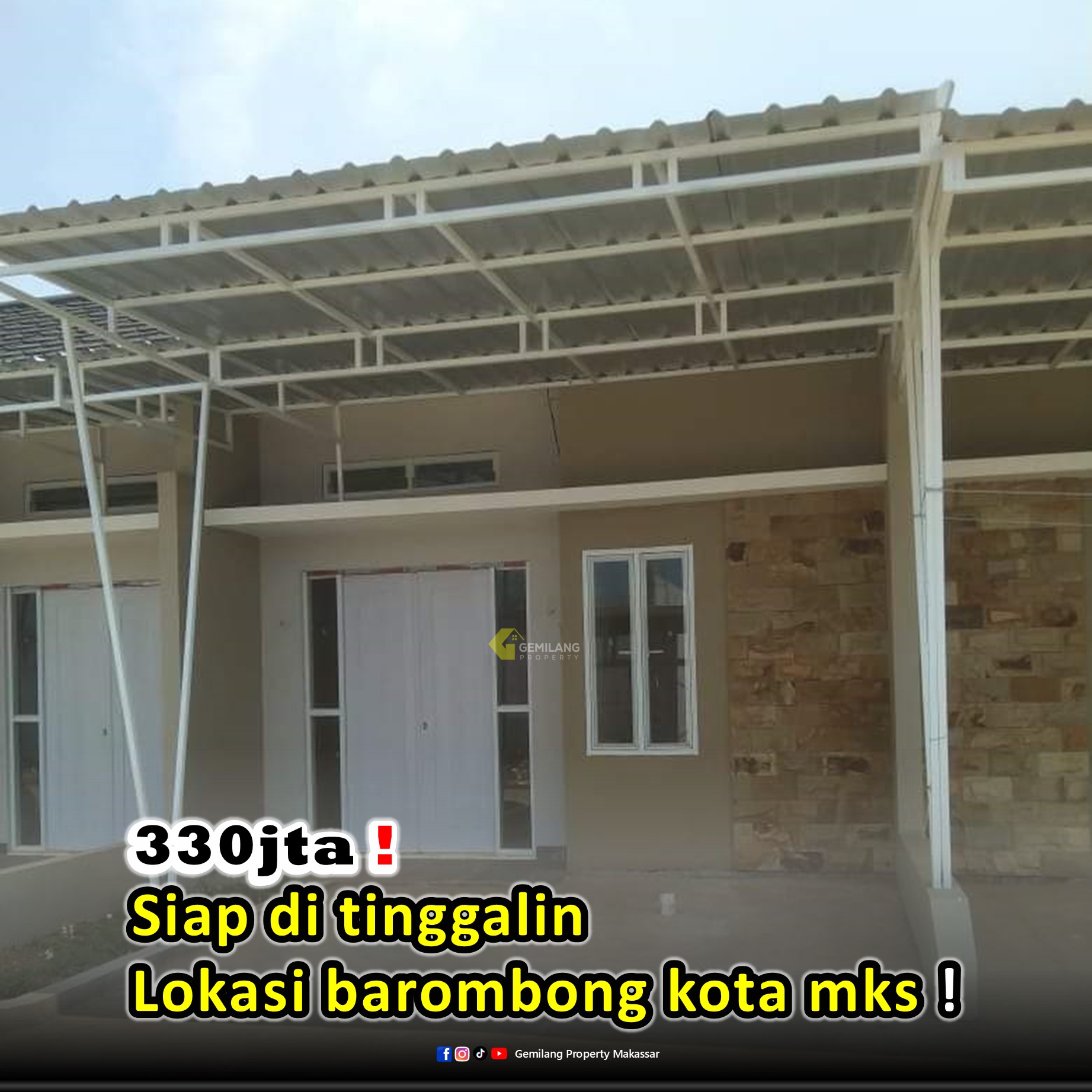 Perumahan Desa Hijau Barombong