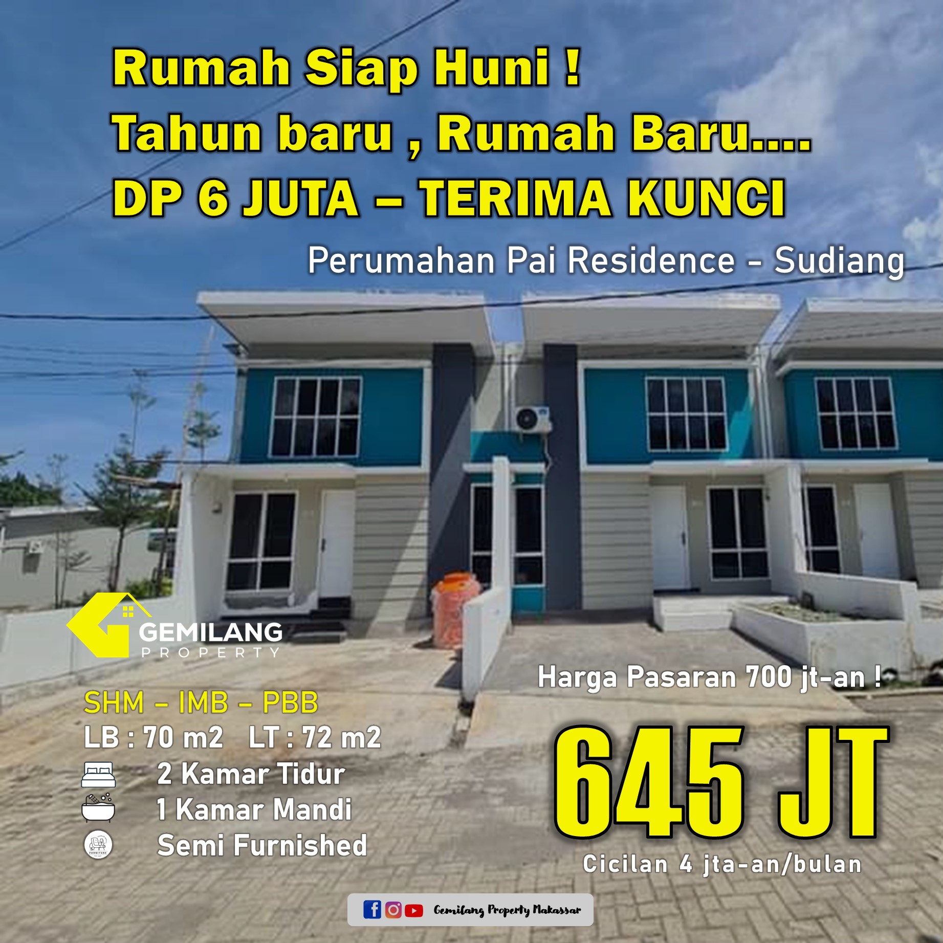 Perumahan Pai Residence Sudiang